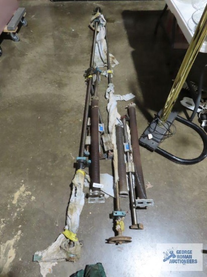 Variety of garage door parts