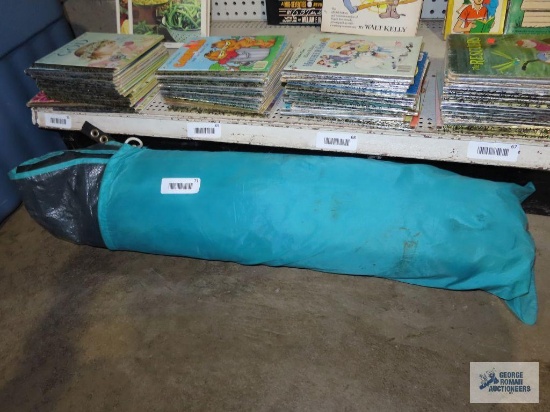 Camping tent with carry bag