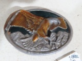 Bergamot Brass Works number M-146 eagle belt buckle
