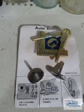 Masonic auto emblem and cufflinks