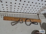 Isaly's advertising ice cream ruler and Isaly's bottle opener and Sheraton Hotel bottle opener