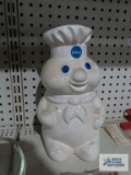Pillsbury Doughboy cookie jar made by Benjamin and Medwin Inc. 1988 the Pillsbury Co. made in