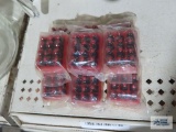 Coca-Cola miniature crates with bottles