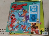 Variety of children's record books