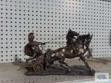 Pacific Giftware Roman soldier and chariot figurine