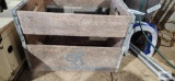 General Cinema Corp. antique wooden crate