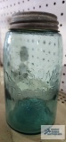 Antique canning jar. Mason's patented November 30, 1858