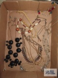 Costume jewelry necklaces