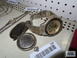 Chereskin men's watch and Calibri pocket watch