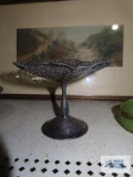 Loveless number 1430 silverplate candy dish