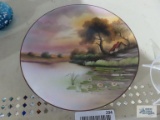 Noritake hand-painted plate made in Japan
