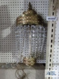 French provincial style metal wall lamp