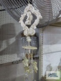 Cherub figurine wind chimes