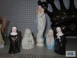 Holland Mold ceramic religious figurines