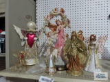 Variety of angel figurines