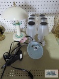 Assortment of lamps