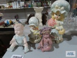 Porcelain and ceramic figurines