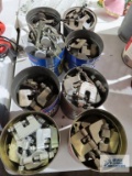 Hardware and heavy duty steel clamps