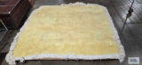 7 ft by 7 ft plush area rug