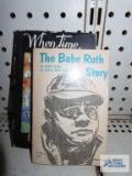 The Babe Ruth Story and When Time Flew By books