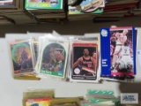 Assorted basketball cards