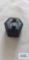 Silver colored red stone (Garnet)ring, marked 925, 1.5 G, size 6