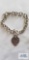 Tiffany & Co. heart tag bracelet, marked 925, 30.3 G