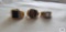 Variety of gold plated rings
