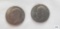 1971 and Bicentennial Eisenhower one dollar coins