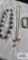 Costume jewelry necklaces and bracelet