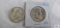 1963-D Franklin half dollar and 1964 Kennedy half dollar