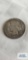 1923 Peace dollar coin, marked S