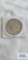 1921Morgan dollar coin, marked D