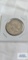 1923uncirculated peace dollar coin, marked D