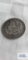 1881 Morgan dollar coin, marked S