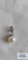 Silver colored pendant diamond/culture pearl, marked 10K, 1.3 G.