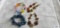 4 costume jewelry bracelets.