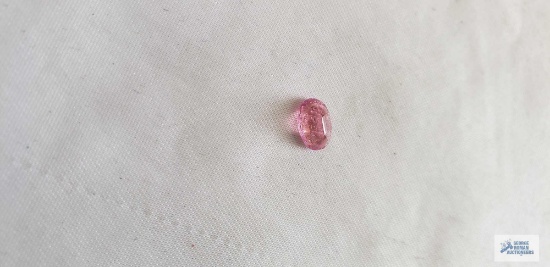 Pink beryl stone