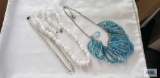 Beaded necklaces