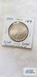1922 Peace dollar coin