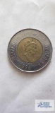 Canadian two dollar coin