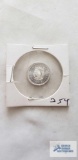 Tenth Troy ounce .999 silver coin