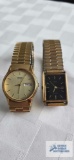 Seiko and Pulsar men's watches.