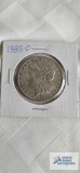 1883 Morgan dollar coin marked O