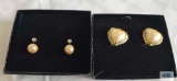 Two pairs of Joan Rivers Classic Collection earrings