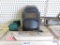 manual welding helmet, goggles, igniter and welding rods