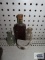Antique bottles and comical half mug made in Japan