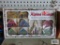 Alpine Village cottages and Cathedral set, new in damaged box