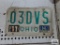 1980s Ohio license plate