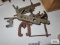 Miniature tubing cutter, flaring tools, and puller